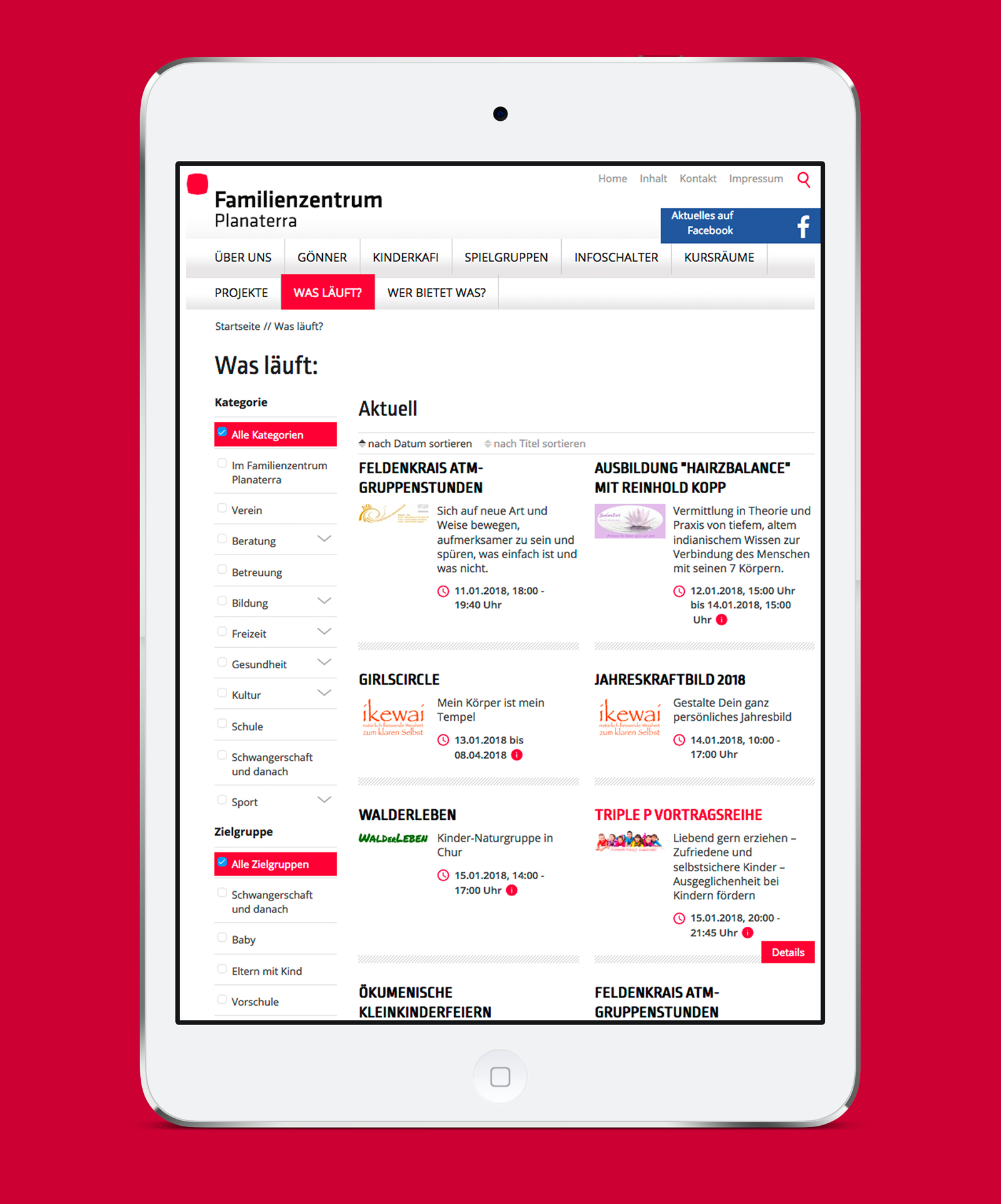 Tablet Responsive Design