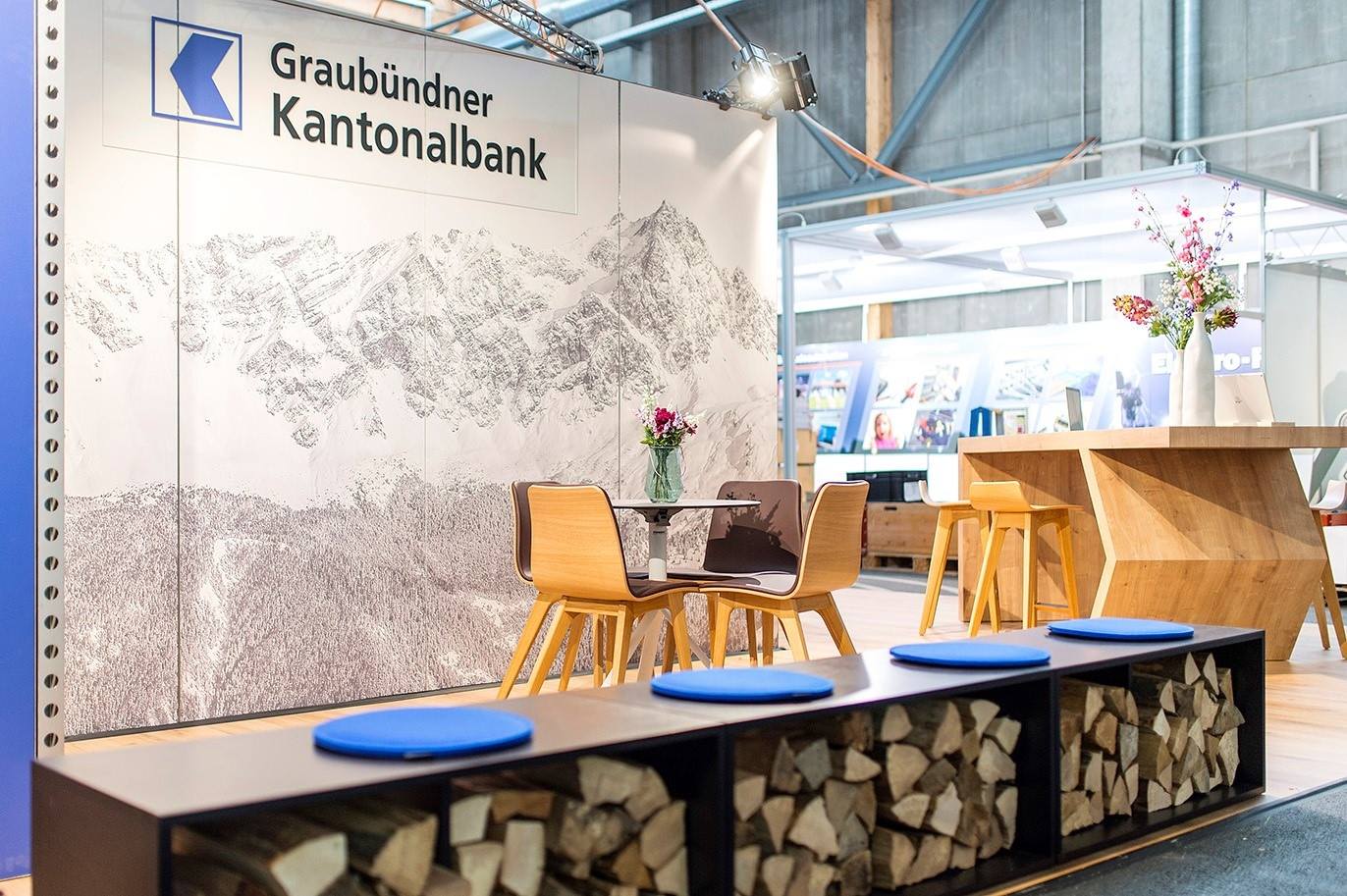 Messestand Graub�ndner Kantonalbank