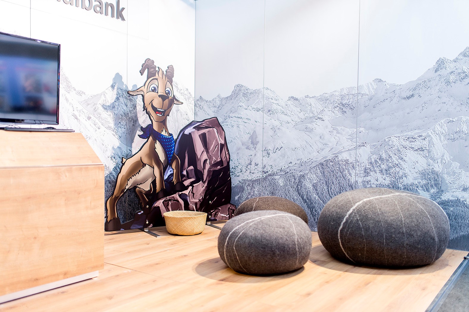 Messestand Graub�ndner Kantonalbank